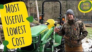#101 Most Useful and Lowest Cost Attachment for Your Compact Tractor