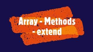 PYTHON - Array - Methods - extend #viral #videos #viralvideo #array #arrays #arrayinpython