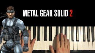 How To Play - Metal Gear Solid 2 - Main Theme (PIANO TUTORIAL LESSON)