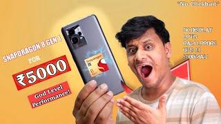 Cheapest Snapdragon 8 Gen 1 Smartphone at ₹5,000 in 2025 - BGMI KING *NO CLICKBAIT*