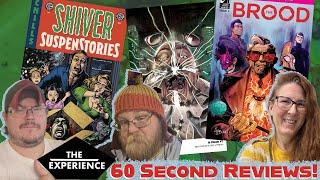 Slicing Through The Noise With Quick New Comic Book Reviews!  Minute To Skim It!