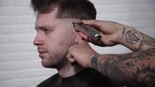 Антон Селезнев мужская стрижка квифф (Quiff haircut) и фэйд