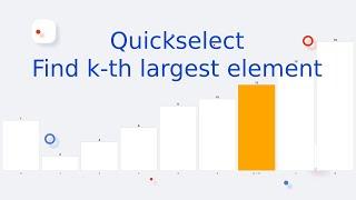 Quickselect - Find k-th largest element | Codetube.vn