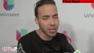 Prince Royce y Gerardo Ortiz en Latin Grammys 2016