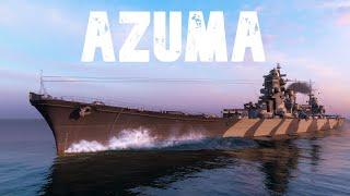 World of WarShips Azuma - 4 Kills 242K Damage