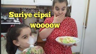 SİHİRLİ SURİYE CİPSİ YAPTIK (KAFAMİZ KADAR BÜYÜDÜ ) FUNNY KİD