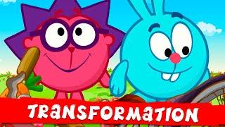 KikoRiki 2D | Best episodes about Transformation | Cartoon for Kids