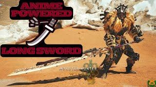 Monster Hunter Wilds The Anime Powered Long Sword