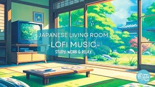 JAPANESE LIVING ROOM - LoFi Japan Music [Chill Beats To Work, Study and relax]