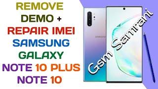 Remove Retail DEMO Samsung Note 10 Plus N975X | Repair IMEI Samsung Note 10 Plus N975F |Note 20 | 21