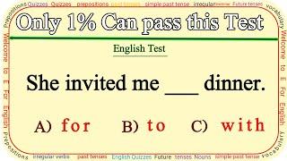 Mixed Grammar Test  Only 1% Can Pass This Test