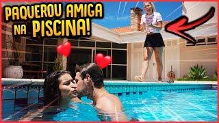 PAQUEREI A MINHA AMIGA NA PISCINA!! - TROLLANDO MINHA NAMORADA [ REZENDE EVIL ]