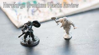 Hero Forge Premium Plastic Review (with side by side comparison to Reaper Bones Mini)