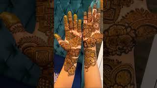 Floral Box Style Arabic Henna Design 2023 | Mehedi By Nowrin