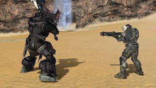 Halo 3 Brute Chieftain VS. Halo Reach Noble Team