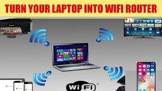 Use your Laptop as a Router!