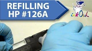 How to Refill HP #126A Cartridges for CP1025, M175nw, M275 (CE310A/CE311A/CE312A/CE313A)