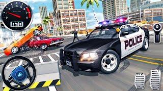 Police Car Chase Simulator 3D - Real Cop Cars Driving Multi-Storey - Android GamePlay