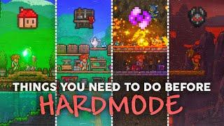 17 Things you need to do before Hardmode - Terraria 1.4.4