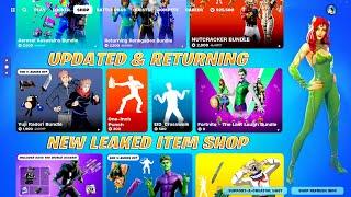 All NEW Leaked UPDATED & RETURNING Item Shops (DC Last Laugh, RARE Starter Pack, JJK, Platinum ICON)