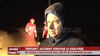 ACCIDENT FEROVIAR LA VADU PASII