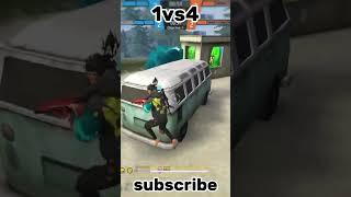 1vs4 custom room match...  #trending#freefire #battleroyalegame#viral #freefire1vs1customroommatch