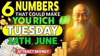 6 Lucky Numbers That Could Make You RICH on June 24th, 2025 | Buddhist Teachings