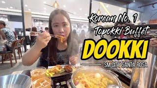 DOOKKI I KOREAN NUMBER 1 TOPOKKI BUFFET I SM CITY STA. ROSA I BIYAHE NI DONA