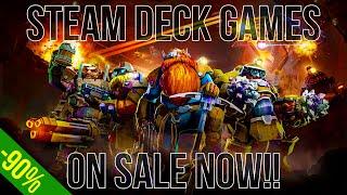30 Game Changing Deals in this Steam SALE! Games Compatible for your Steam Deck!