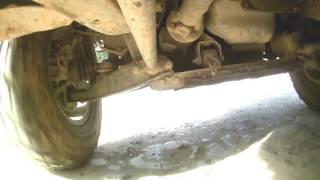 Mitsubishi Pajero front suspension