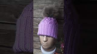 Knitting a hat