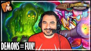 DEMONS ARE MORE FUN THAN EVER! - Hearthstone Battlegrounds