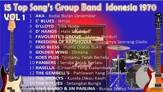 #Lagu1970​​​​​​​#Vol1#15 TOP SONG'S GROUP BAND INDONESIA 1970 VOL. 1 (Original Song's)