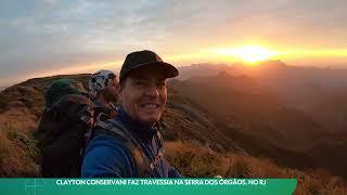 Clayton Conservani faz travessia na Serra dos Órgãos, no RJ