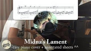 "Midna's Lament" (from "Zelda: Twilight Princess") || Easy VGM Piano Sheets :)