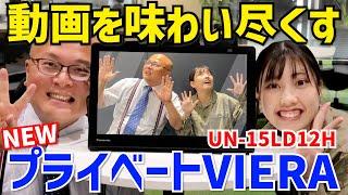 【家じゅうで見たい動画を】プライベートビエラ UN-15LD12H