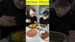 Prank husband - He thought the mustard was in the chicken leg, but ended up eating the mustard