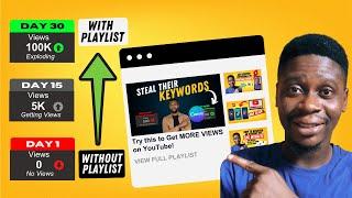 Get More VIEWS: Create and Optimize Your YouTube Playlist in 2023 || 100% Effective