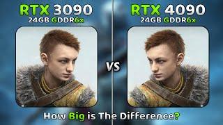 RTX 3090 vs RTX 4090 in 4K UHD | 8 Games Tested