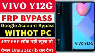 Vivo y12g frp bypass 2023| vivo y12g frp bypass| vivo y12g frp lock kaise tode| vivo y12g remove frp