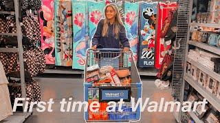 My first time at Walmart  chaotic jet lagged vlog 🫠