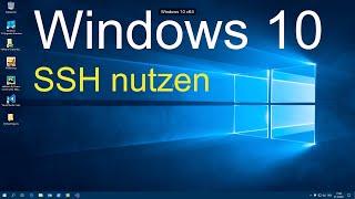 Windows 10 - SSH nutzen