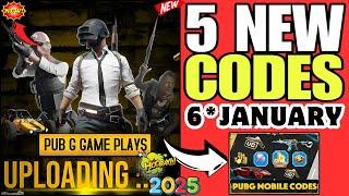 TODAY NEW REDEEM CODE PUBG MOBILE ! LATEST REDEEM CODES REWARDS | PUBG REDEEM CODE TODAY 2025