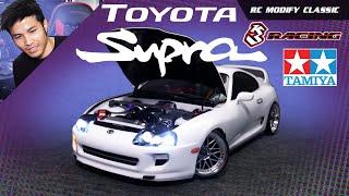 RCMC28 | White Toyota Supra MK4 - RC Car