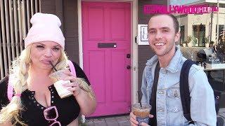 Ryland Adams & Trisha Paytas Speak On Logan Paul, Danielle Bregoli & Tyler Oakley At Alfred Coffee