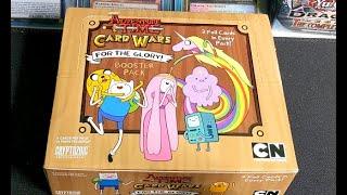 Adventure Time Card Wars For The Glory Booster Box opening and GIVEAWAY !!!