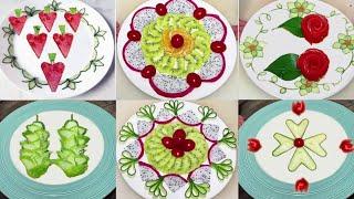 Amazing Knife Skills Create Exquisite Fruit and Vegetable Platters【Knife Craft Kitchen】