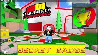 Roblox - Be Crushed by a Speeding Wall - 12 Secret Trials Badge Walkthrough