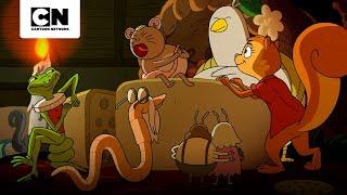 LOS ANIMALES BUSCAN LIBERARSE Y LUCHAN CONTRA CLARENCE | CLARENCE | CARTOON NETWORK