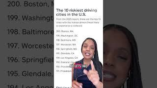 Safest and riskiest places to drive according to Allstate's Best Drivers Report